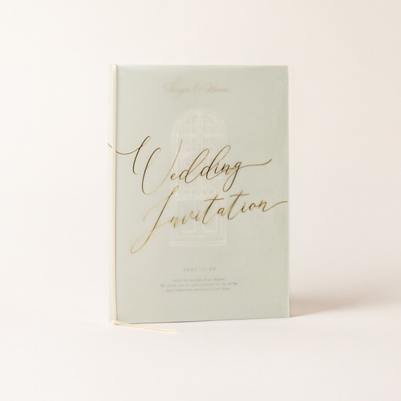 招待状手作りの新しいカタチ「fitau」｜エントランス ブルー[WTA]招待状