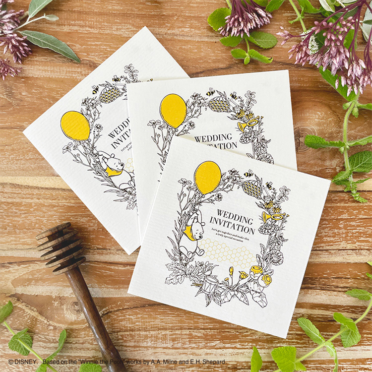fitau｜ディズニー結婚式招待状】Forestime(ディズニーキャラクター