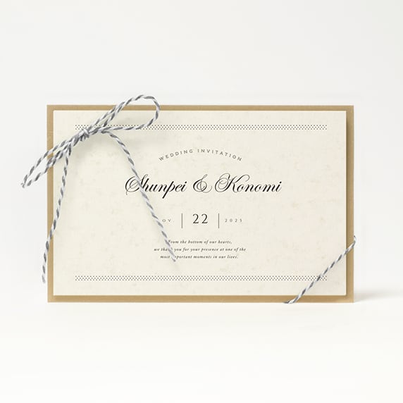 招待状手作りの新しいカタチ「fitau」｜ダンボ[SC]招待状