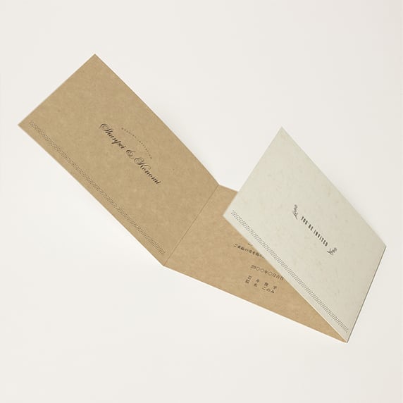 招待状手作りの新しいカタチ「fitau」｜ダンボ[SC]招待状