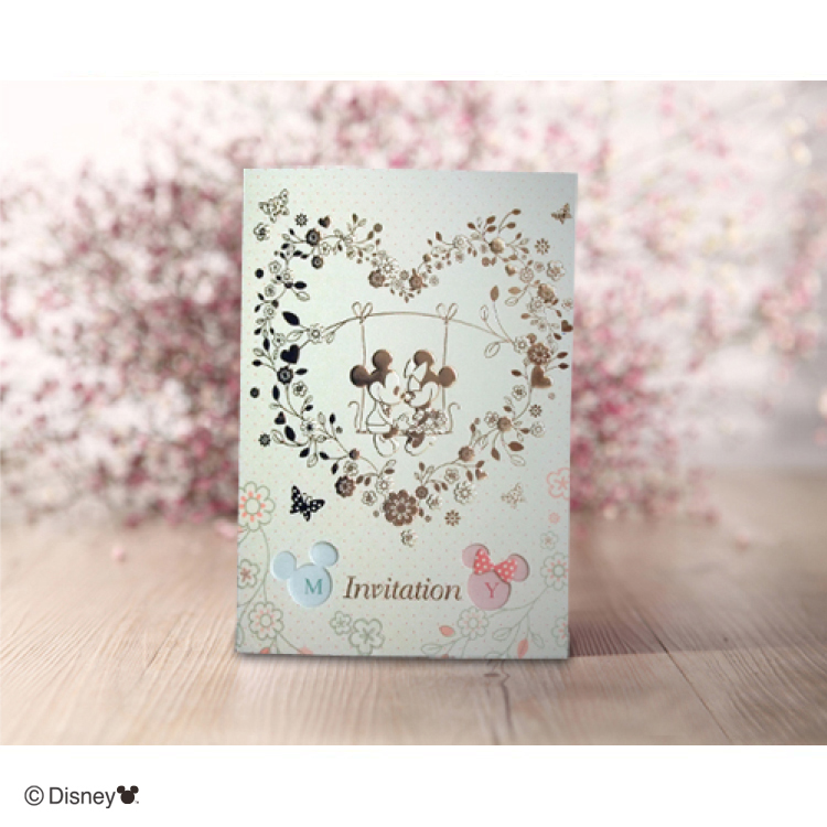 fitau｜ディズニー結婚式招待状】Posh(ディズニーキャラクターデザイン 