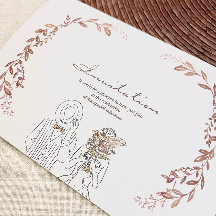 fitau｜結婚式招待状】Ethical ver. Anne(エシカルver.アン)