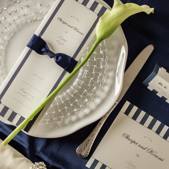STRIPE NAVY[NAB]