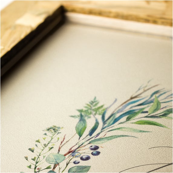 ゆりな(ウェルカムボード) ウェルカムボード手作りの新しいカタチ「fitau」｜【A3】バードA FB