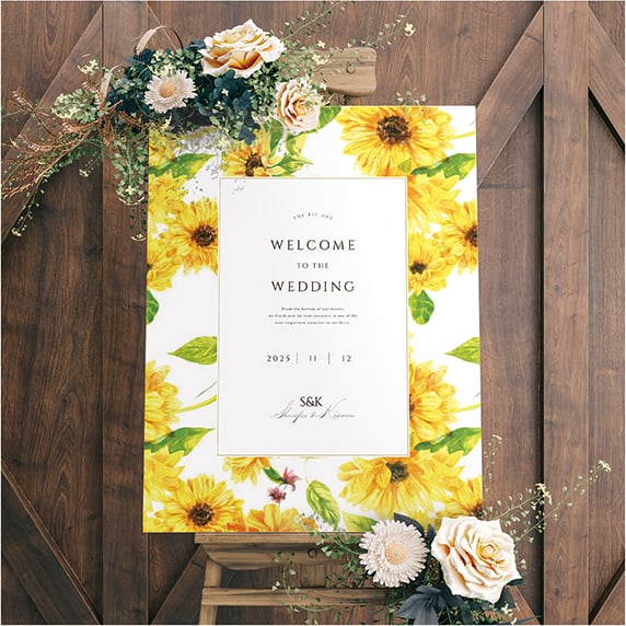 ウェルカムボード手作りの新しいカタチ「fitau」｜【F6